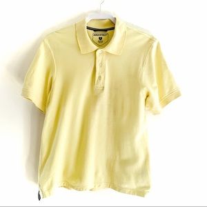 Mens Yellow Polo Architect Small